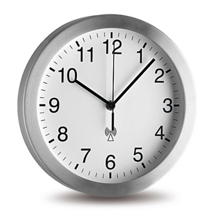 Radio-controlled wall clock, Ø: 246 mm | Wall clocks | Time-keeping (clocks  and timers) | Measuring Instruments | Labware | Carl Roth - Austria